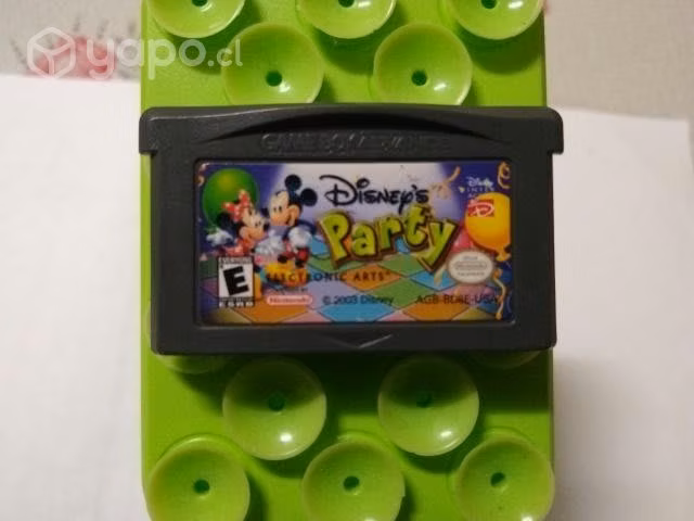 J51: juego gba: disney´s party