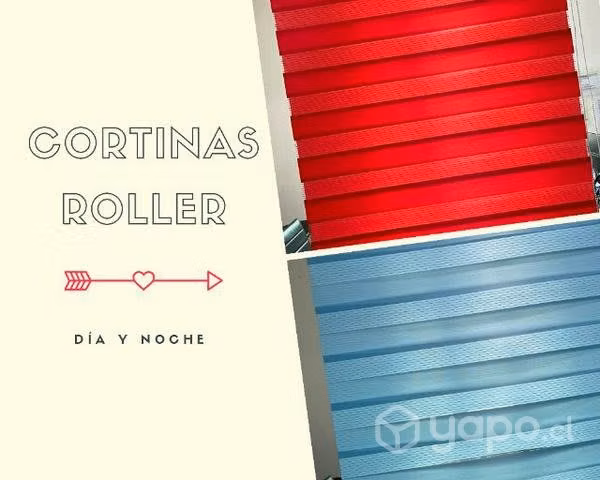 cortinas roller día y noche
