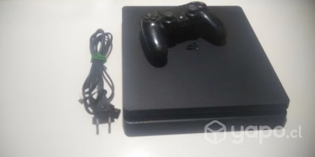 PS4 slim 500GB + 3 juegos fisicos CD