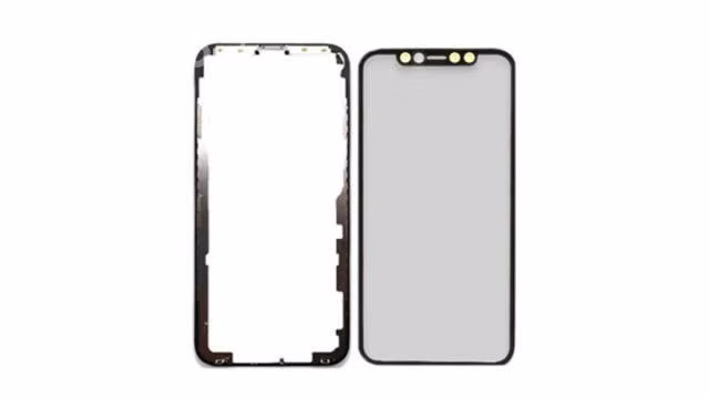 Cristal Glass + Oca + Marco Para iPhone XS MAX