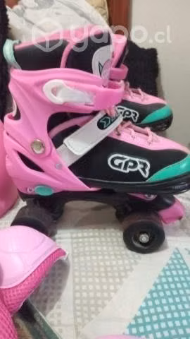 Patines + casco rodilleras - Imagen 3