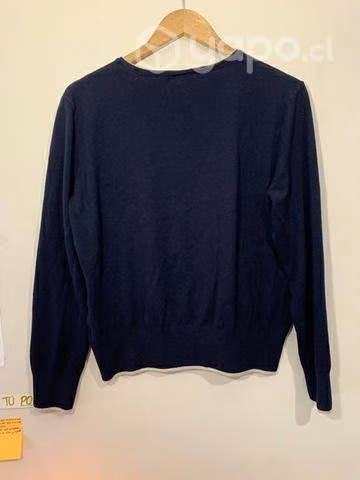 Chaleco delgado azul marino Stefano Cocci