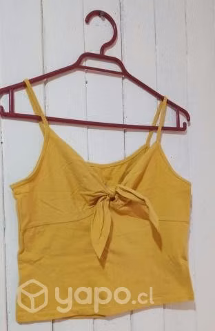 Top amarillo
