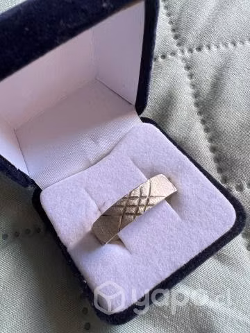 Anillo de plata hombre