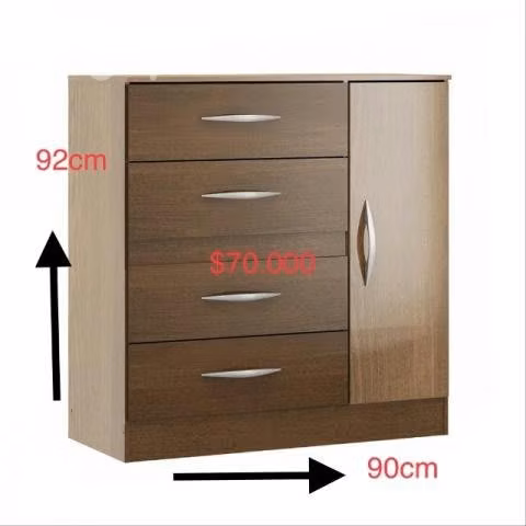Liquidación de muebles nuevos embalados