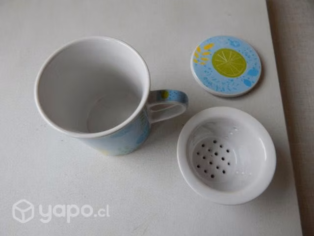 Jarro/mug para te con difusor