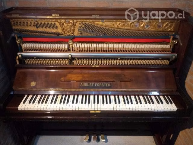 Piano vertical August Förster 1912