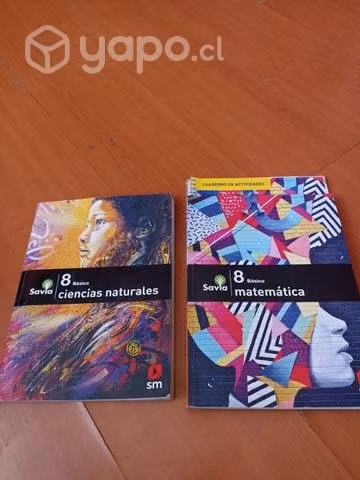 Libros 8vo Básico savia sm