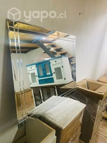 Espejo biselado 1,00x80