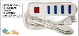 Extensión eléctrica 220v- 5 metros