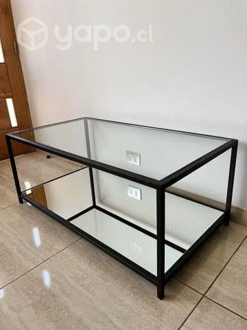 Mesa de centro Negro Mate