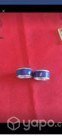 Anillos de plata con piedra lazuli - Imagen 2