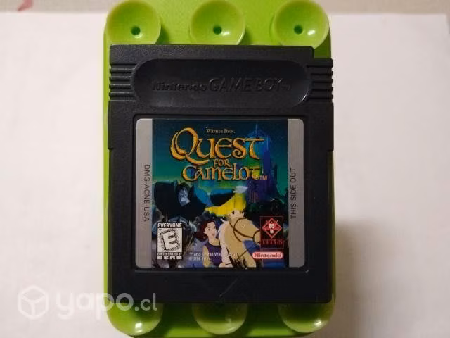 J27: juego gbc: quest for camelot