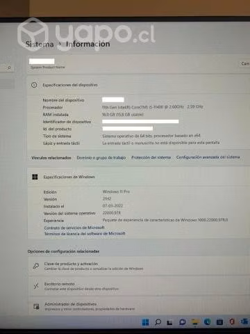 Computador para oficina y trabajos profesionales - Imagen 3