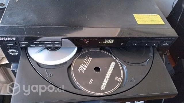 Compact Sony 5 discos