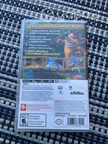 Juego Crash Bandicoot Nsane Trilogy Nintendoswitch - Imagen 2