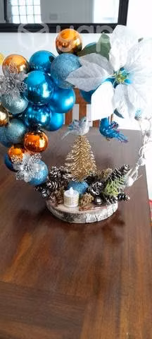 Hermosos centros de mesa navideños - Imagen 5