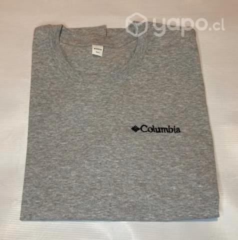Últimas 2 POLERAS algodón unisex Logo bordado L Xl