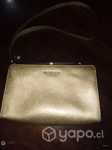 Cartera dorada Michael Kors Original