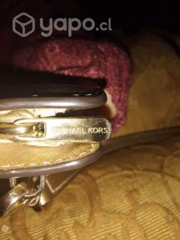 Cartera dorada Michael Kors Original