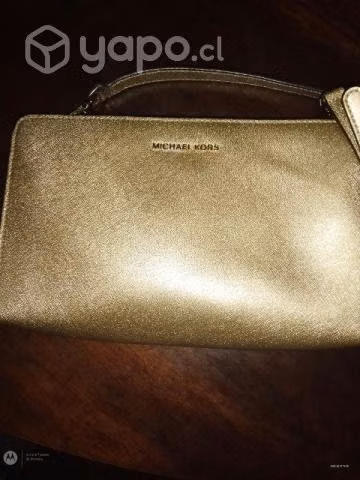 Cartera dorada Michael Kors Original