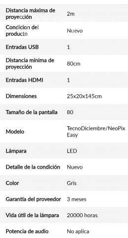 Proyector nuevo Phillips - Imagen 2