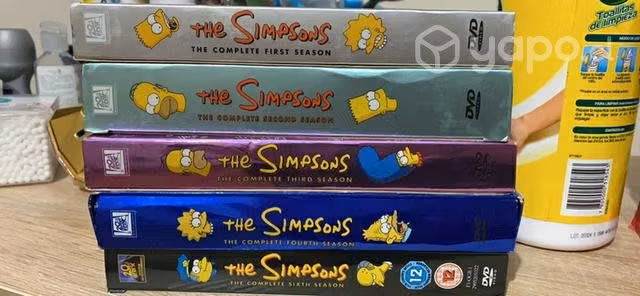 Temporada series the Simpson 1, 2, 3, 4 y 6 Origi