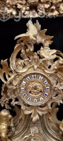Reloj de Bronce Luis XV Seriado - Imagen 5