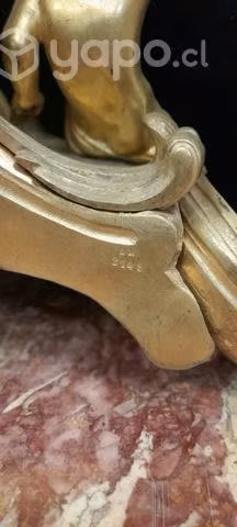 Reloj de Bronce Luis XV Seriado - Imagen 6