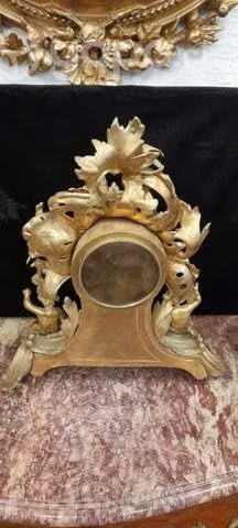 Reloj de Bronce Luis XV Seriado - Imagen 4