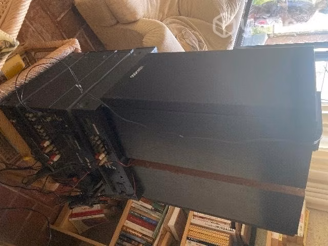 equipo de música Kenwood antiguo