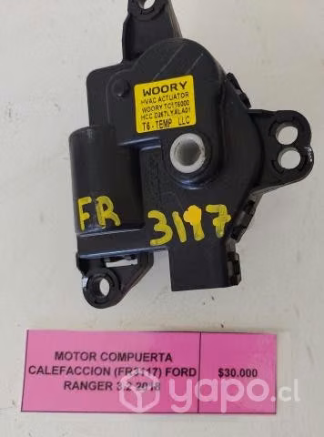 Motor Compuerta Calefaccion (FR3117) Ford Ranger