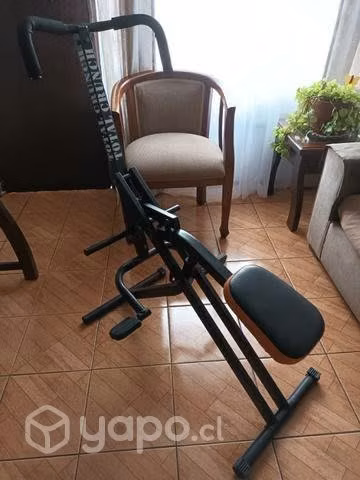 Bicicleta spinning lahsen y total crunch
