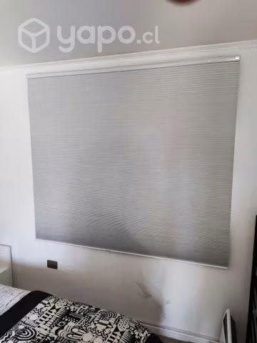 Par de persianas panal 120 cm