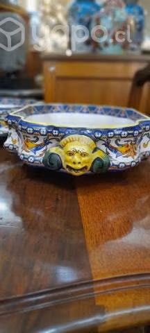 Par de Bandejas de Ceramica Franpesa