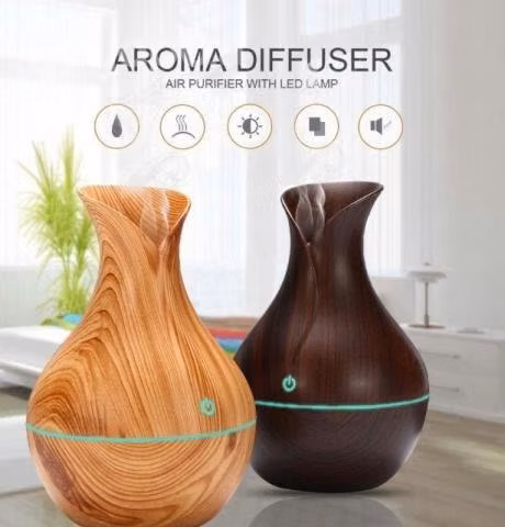 Humificador de madera jarrón mas es