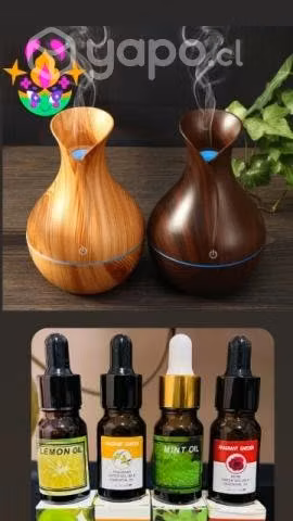 Humificador de madera jarrón mas es