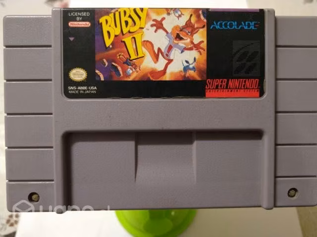 J11: juego snes: bubsy ii