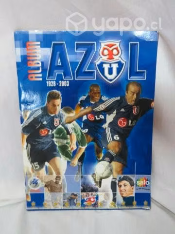 ÁLBUM UNIVERSIDAD DE CHILE AZUL salo año 2003