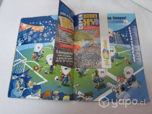 ÁLBUM UNIVERSIDAD DE CHILE AZUL salo año 2003 - Imagen 5