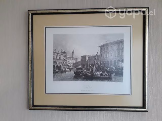 Venice. Grabado T. Higham / W. Brockedon