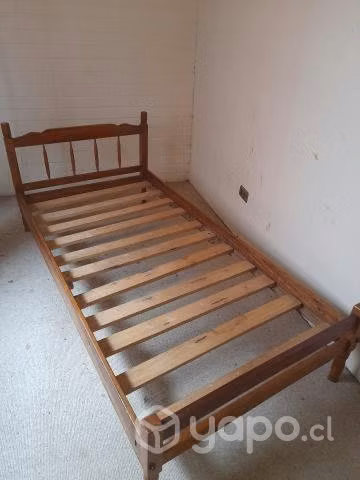Marqueza 1 Plaza, madera nativa, firme - Imagen 5