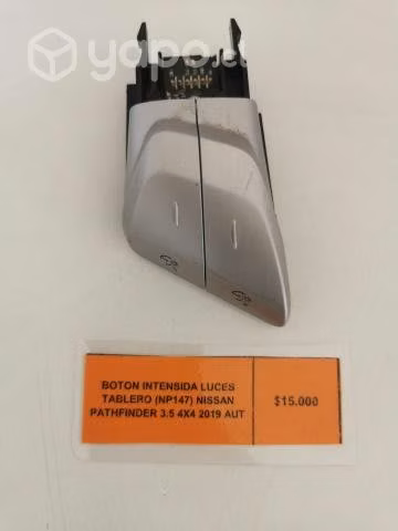 Boton Intensidad Luces Tablero (NP147) Nissan Pat