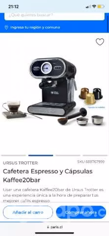 Máquina de café