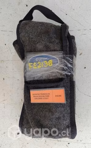 Extintor Triángulos Bolso (FE2138) Ford Explorer