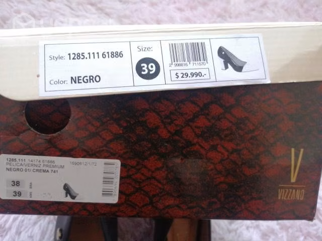 Zapatos vizzano N° 39 - Imagen 3