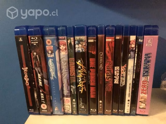Anime Bluray y DVD