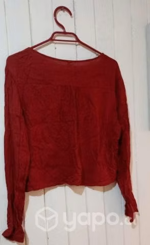Blusa burdeo - Imagen 5