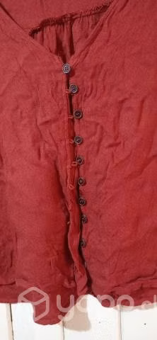 Blusa burdeo - Imagen 6