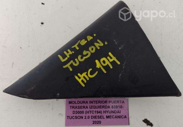 Moldura Interior Puerta Trasera Izquierda 83910